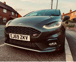 Ford Fiesta mk8 2017 - 2021 ST /  S Line Headlight Eyebrows STYLE 2 ES DESIGN