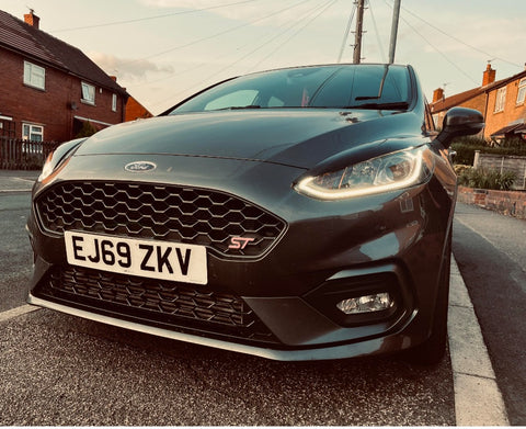 Ford Fiesta mk8 2017 - 2021 ST /  S Line Headlight Eyebrows STYLE 2 ES DESIGN