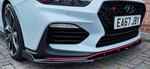Hyundai i30n front splitter HUDSON AUTOMOTIVE