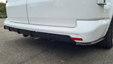 VW T6 Barndoor Transporter Rear Bumper Diffuser ES DESIGN