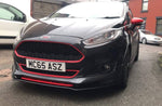 Ford Fiesta Mk7.5 Zetec S (FL) Front Splitter ES DESIGN