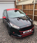 Ford Fiesta Mk7.5 Zetec S (FL) Front Splitter ES DESIGN