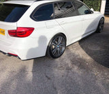BMW 3 Series F30 / F31 M Sport Rear Spats Splitters ES DESIGN