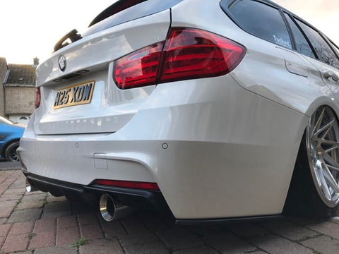 BMW 3 Series F30 / F31 M Sport Rear Spats Splitters ES DESIGN