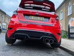 Ford Fiesta Mk7.5 ST Zetec S Rear Aero Splitter / Spats  ES DESIGN