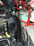 Ford Fiesta Mk7 [PFL] Track Headlight Blanks Covers ES DESIGN