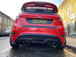 Ford Fiesta Mk7.5 ST Zetec S Rear Diffuser DUAL CUTOUT ES DESIGN