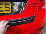 Ford Fiesta Mk7 rear bumper protector ST, Zetec S, FL, PFL ES DESIGN