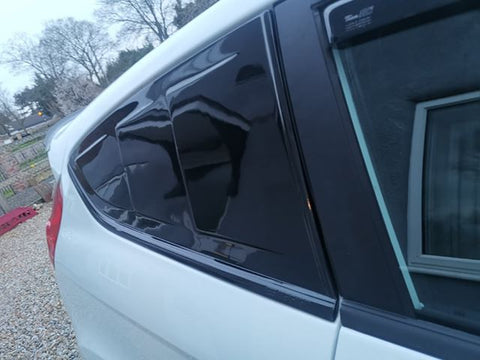 Ford fiesta window louvers discount